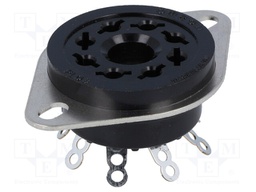 Socket; PIN: 8; Mounting: soldered; Series: MK2; octal