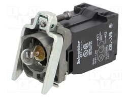 Illuminating unit; 22mm; Harmony XB4; -40÷55°C; Illumin: BA9S