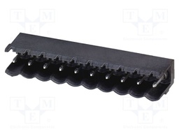 PCB headers, nominal cross section: 2.5 mm?, color: black, n