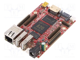 Oneboard computer; RAM: 512MB; Flash: 8GB; A20 ARM Dual-Core; 5VDC
