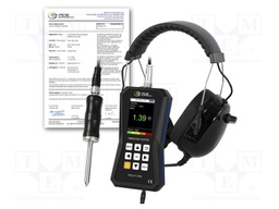 Vibrometer; Display: LCD 2,8"; Ch: 1; 0÷3,9inch,0÷399,9ft/s2; IP52