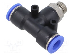 Push-in fitting; T-tap splitter; -0.95÷15bar; Thread: G 1/4"