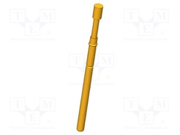 Test needle; Operational spring compression: 4mm; 5A; Ø: 2mm; 1.5N