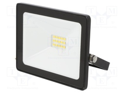 Lamp: LED flood light; 4000(typ)K; IP65; Body: black; 10W; 230VAC