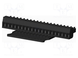 Connector: pluggable terminal block; plug; female; straight; 300V
