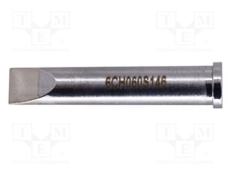 Tip; chisel; 6mm; for soldering station; GT-HPHC-T6C,GT120-HP-T6