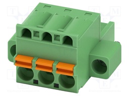 PCB connector, nominal cross section: 2.5 mm?, color: green,