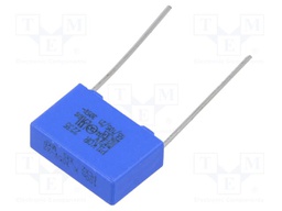 Capacitor: polypropylene; X2; 100nF; THT; ±10%; 15mm; -55÷105°C