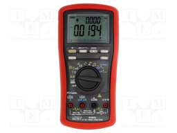 Digital multimeter; 2x LCD,with a backlit; 5x/s; -50÷1000°C