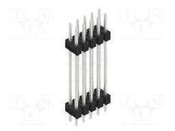 Connector: pin strips; pin header; male; PIN: 10; 2.54mm; THT; 2x5