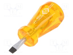 Screwdriver; slot; Size: SL 6,5mm; Series: HD Classic Stubby