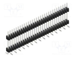 Connector: pin strips; pin header; male; PIN: 30; 1.27mm; SMT; 1x30