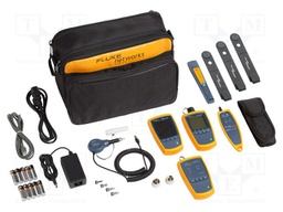 Measuring kit: fiber optic network test kit; Software: LinkWare