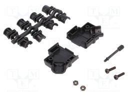 Enclosure: for D-Sub connectors; D-Sub 9pin,D-Sub HD 15pin