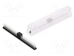 Connector: pin strips; pin header; male; PIN: 68; 2.54mm; SMT; 2x34