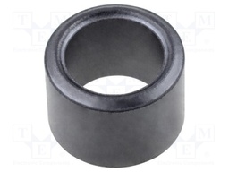 Ferrite: toroidal; L: 7mm; Øint: 7mm; Øout: 10mm; Core mat: K5B; 22Ω