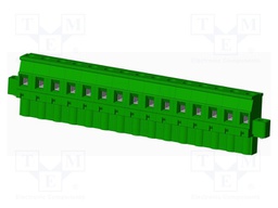 Connector: pluggable terminal block; plug; female; angled 90°