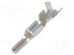 Contact; male; 22AWG÷20AWG; Mizu-P25; tinned; crimped; for cable