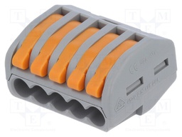 Installation quick splice; spring clamp; 0.2÷2.5mm2; 450V; 24A