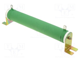 Resistor: wire-wound; 100Ω; 200W; ±5%; Ø35x222mm; 200ppm/°C