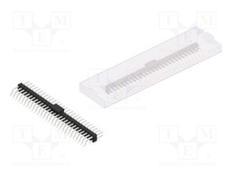 Connector: pin strips; pin header; male; PIN: 56; 2.54mm; SMT; 2x28