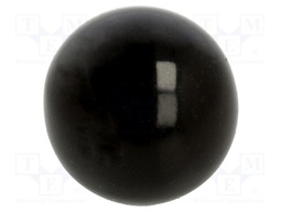 Ball knob; Ø: 10mm; Int.thread: M3; duroplast PF