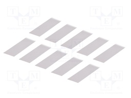 Cover for LED profiles; frosted; 2m; Kind of shutter: A9; slide