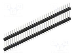 Connector: pin strips; pin header; male; PIN: 35; 2.54mm; THT; 1x35