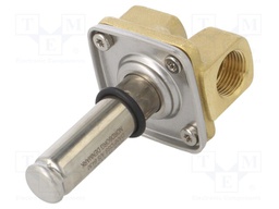 Electromagnetic valve; G 3/8"; brass; EPDM; EV220B; Valve: 2/2 NC