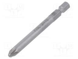 Screwdriver bit; PlusMinus cross PZ-type; SL/PZ2