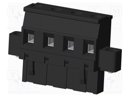 Connector: pluggable terminal block; plug; female; angled 90°