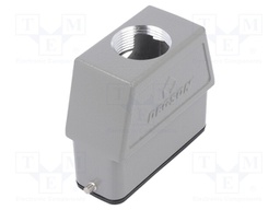 Enclosure: for HDC connectors; size D16A; for cable; for latch