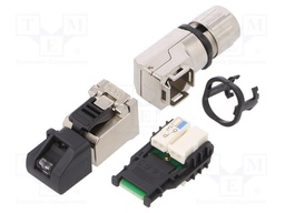Plug; RJ45; PIN: 8; Cat: 5; gold-plated; Layout: 8p8c; 5÷9mm; IP20