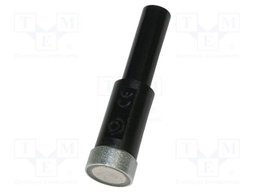 Adapter; black; Tip diameter: 10mm; Socket size: 4mm