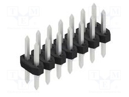 Connector: pin strips; pin header; male; PIN: 14; 2mm; THT; 2x7; 100V