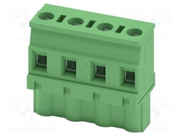 PCB connector, nominal cross section: 2.5 mm?, color: green,