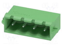 PCB headers, nominal cross section: 2.5 mm?, color: green, n