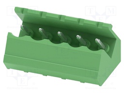 PCB headers, nominal cross section: 2.5 mm?, color: green, n