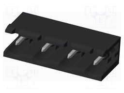 Connector: pluggable terminal block; socket; male; on PCBs