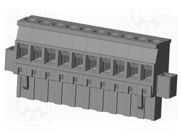 Connector: pluggable terminal block; plug; female; angled 90°