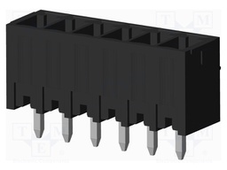 Connector: pluggable terminal block; socket; male; on PCBs