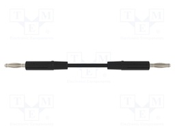 Test lead; 70VDC; 33VAC; 10A; 2mm banana plug-2mm banana plug