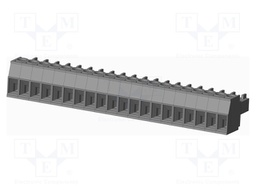 Connector: pluggable terminal block; plug; female; straight; grey