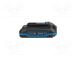 Re-battery: Li-Ion; 18V; 2000mAh; packs