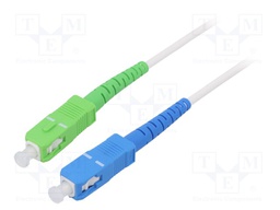 Fiber patch cord; OS2; SC/APC,SC/UPC; 25m; Optical fiber: 9/125um