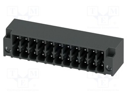 PCB headers, nominal cross section: 1.5 mm?, color: black, n