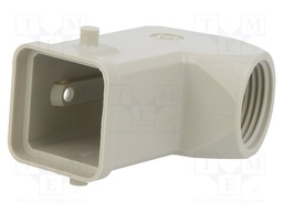 Enclosure: for Han connectors; Han; size 3A; for cable; for latch