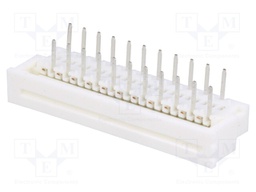 Connector: FFC (FPC); angled 90°; PIN: 22; ZIF,top contacts; THT