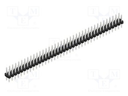 Connector: pin strips; pin header; male; PIN: 76; 2mm; THT; 2x38