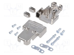 Enclosure: for D-Sub connectors; D-Sub 9pin,D-Sub HD 15pin